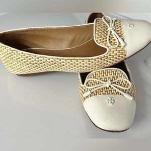 Tory Burch Woven Flats
